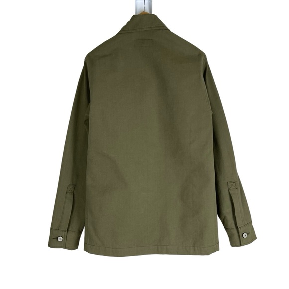 Gustin Army Green Canvas Chore Coat XS - Picture 9 of 13